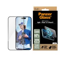 PanzerGlass Gaming Apple iPhone 16/15 s instalačním rámečkem