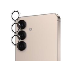 PanzerGlass Hoops Samsung Galaxy S25 čiré ochranné kroužky pro čočky fotoaparátu