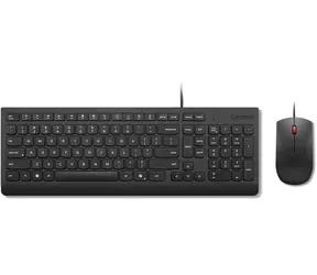 Lenovo Essential Wired Combo černá / Set klávesnice a myši / USB-A / CZ