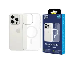 3mk EverClear MagCase zadní kryt pro Apple iPhone 15 Pro Max