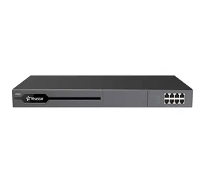 Yeastar IP ústředna P560 černá / 200 uživatelů / 60 hovorů / až 8 portů pro S2 & O2 & BRI & SO & GSM 