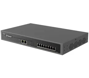 Yeastar IP ústředna P550 černá / 50 uživatelů / 25 hovorů / až 8 portů pro S2 & O2 & BRI & SO & GSM 