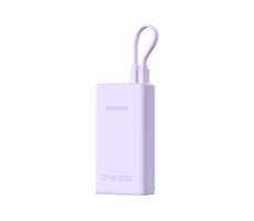 Romoss PHA10 10000mAh fialová / Powerbanka / 22.5W / USB-C + kabel