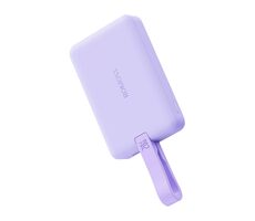 Romoss WMS10 10000mAh fialová / Powerbanka / 20W / MagSafe / USB-C + USB-C & Lightning kabel