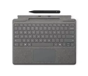 Microsoft Surface Pro Signature Keyboard + Pen 2024 (CZ) platinová / Klávesnice pro Surface Pro / pero / CZ layout