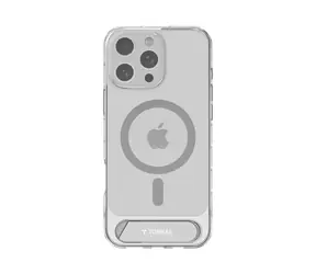 Torras Pstand Series Ochranné pouzdro pro Apple iPhone 16 Pro Max transparentní