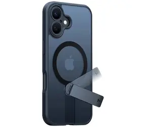 Torras Pstand Spin Ochranné pouzdro pro Apple iPhone 16 černá