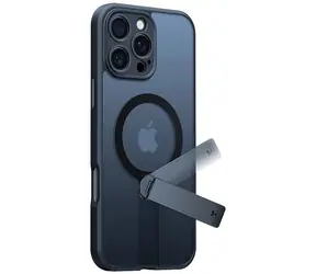 Torras Pstand Spin Ochranné pouzdro pro Apple iPhone 16 Pro černá