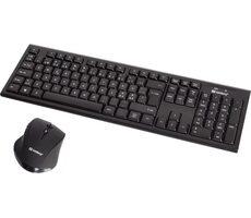 Sandberg Wireless Office DesktopSet Nor černá / bezdrátová klávesnice + myš / 2.4GHz 