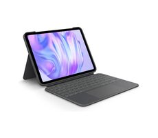 Logitech Combo Touch ochranný kryt s klávesnicí UK pro Apple iPad Pro 11" (M4 a M5) šedá