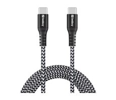 Sandberg Survivor USB-C Cable 2M 100W / nabíjecí kabel USB-C na USB-C