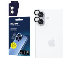 3mk Hardy Lens Protection Pro skla na fotoaparát pro iPhone 16/16 Plus Transparent