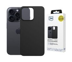 3mk Hardy MagSilicone zadní kryt pro Apple iPhone 15 Pro Max Graphite
