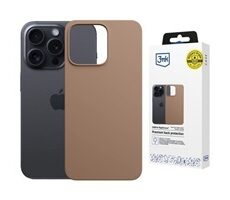 3mk Hardy MagSilicone zadní kryt pro Apple iPhone 15 Pro Max Dark Gold