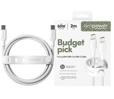 PanzerGlass empower 60W USB-C to USB-C Cable USB 2.0 2M bílá