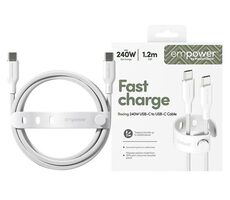 PanzerGlass empower 240W USB-C to USB-C USB 2.0 1.2M bílá