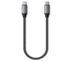 Satechi kabel USB-C 0.25m šedá 