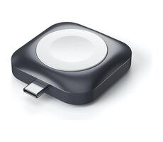 Satechi USB-C Magnetický nabíjecí dock pro Apple Watch šedá