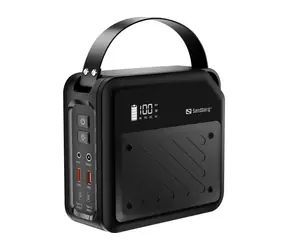 Sandberg DC Power Station 72000mAh černá / 2x USB-A + 2x USB-C + 1x DC