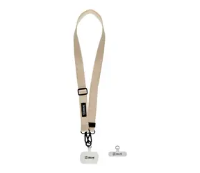 OBAL:ME NeckTag Ribbon Popruh na Telefon Ivory
