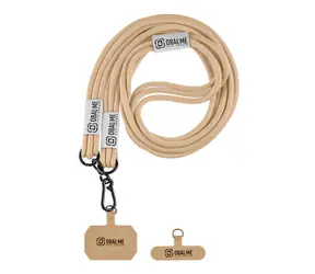 OBAL:ME NeckTag Trio Popruh na Telefon Khaki