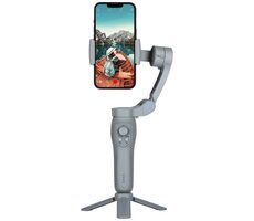 Rollei Steady Butler Mobile 3 SE šedá / Elektronický stabilizátor pro mobilní telefony / Bluetooth 5.0