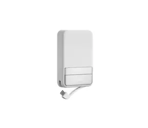 EcoFlow RAPID Magnetic Power Bank 10000mAh stříbrná / Powerbanka / 60W / Qi2 / USB-C / Li-Ion