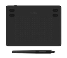 Huion Inspiroy RTE-100 černá / Grafický tablet  / 121.9 x 76.2 mm / 5080 LPI / 8192 úrovní tlaku / microUSB