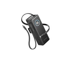 EcoFlow RAPID Power Banka černá / 25000mAh / 170W / 2x vestavěný USB-C kabel / 1x USB-A + 1x USB-C