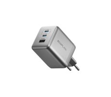 EcoFlow RAPID Pro nabíječka stříbrná / 2x USB-C + 1x USB-A / 100W / GaN