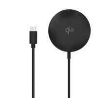 Solight SSWC03 Bezdrátová 15W nabíječka černá / Qi2