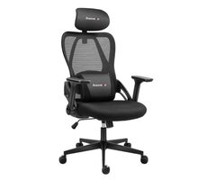 Huzaro Combat 2.7 černá / Herní židle / nastavitelná / nosnost až 120 kg / látka & síťovina