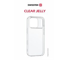 SWISSTEN CLEAR JELLY Pouzdro pro Apple iPhone 17 Pro transparentní