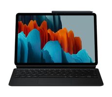 Rozbaleno - Samsung EF-DT870BBE Book French Keyboard Pouzdro pro Samsung Galaxy Tab S7/S8 černá / rozbaleno