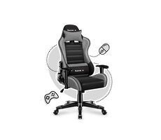 Huzaro Ranger 6.0 Mesh šedá / Dětská herní židle / nastavitelná / nosnost až 130 kg / HR pěna