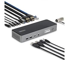 StarTech Triple-Monitor USB-C - Dokovací stanice / HDMI / DisplayPort / 2.5GLAN / napájení 140 W 