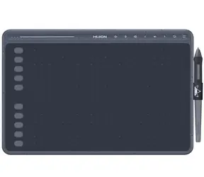 Huion HS611 černá / Grafický tablet / 258.4 x 161.5 mm / 5080 LPI / 8192 úrovní tlaku / USB-C