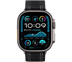 Spigen Fabric Band (hook-and-loop) řemínek pro Apple Watch 49mm/46mm/45mm/44mm černá