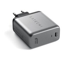 Satechi USB-C 100W šedá / síťová nabíječka / PD / GaN / EU