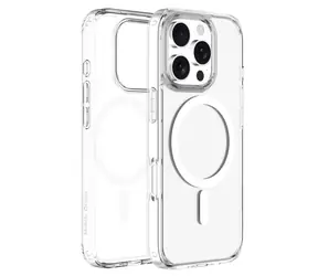 Mobile Origin Hybrid MagSafe zadní kryt pro Apple iPhone 16 Pro čirá