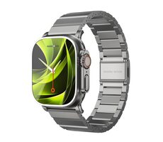 Mobile Origin Modena Řemínek pro Apple Watch Ultra 42/44/45/46/49mm stříbrná