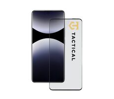 Rozbaleno - Tactical Glass Shield 5D sklo pro Xiaomi Redmi Note 14 Pro 4G/5G/Poco X7 5G Black / rozbaleno