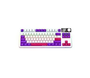 Lorgar KBP70TKLW (US) bílá / bezdrátová herní klávesnice 75% / US / 2.4GHz / BT 5.0 / RGB
