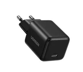 Ugreen X512 GAN Mains Charger černá / nabíjecí adaptér / 20W / 1X USB-C