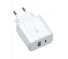 Ugreen Nexode N Series X227 GaN AC Fast charging bílá / nabíjecí adaptér / 20W / USB-C / USB-A