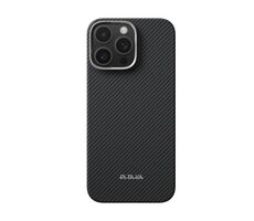 Pitaka Ultra-Slim PitaTap Case ochranný kryt pro Apple iPhone 16 Pro šedo-černá