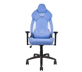 Thermaltake V Comfort modro-bílá / Herní židle / nastavitelná / nosnost až 140 kg 