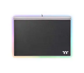 Thermaltake Argent MP1 RGB Gaming Mouse Pad černá / herní podložka pod myš / 359 x 254 x 10 mm / USB