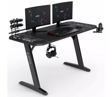 SENSE7 Nomad Cybernetic černá / Herní stůl / 140 x 60 cm 