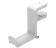 YENKEE YHS 02WE HINGE Držák na sluchátka bílá / výška stolu 0.8 - 4 cm